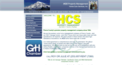 Desktop Screenshot of hcsrentals.com